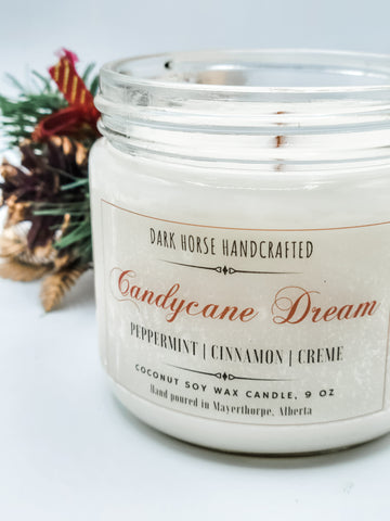 Candy Cane Dream - Coconut Soy Candle